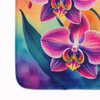 Orchids in Color Memory Foam Bath/Kitchen Mat product image at NuMercy 4