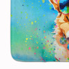 Corgi Hippie Dawg Memory Foam Bath/Kitchen Mat DAC2496 product image at NuMercy 4