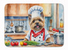 Cairn Terrier The Chef Memory Foam Bath/Kitchen Mat DAC6226 product image at NuMercy