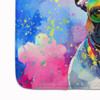 French Bulldog Hippie Dawg Memory Foam Bath/Kitchen Mat DAC2509 product image at NuMercy 4