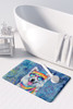 American Eskimo Hippie Dawg Memory Foam Bath/Kitchen Mat product image at NuMercy 3