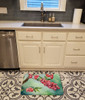 Pennsylvania Mountain Laurels in Watercolor Memory Foam Bath/Kitchen Mat product image at NuMercy 2
