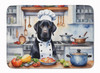Black Labrador Retriever The Chef Memory Foam Bath/Kitchen Mat product image at NuMercy