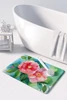 Alabama Camellia in Watercolor Memory Foam Bath/Kitchen Mat DAC1621 product image at NuMercy 3