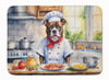 Staffordshire Bull Terrier The Chef Memory Foam Bath/Kitchen Mat product image at NuMercy
