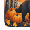 Black Chow Chow Fall Memory Foam Bath/Kitchen Mat product image at NuMercy 4