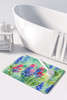 Texas Bluebonnets in Watercolor Memory Foam Bath/Kitchen Mat DAC1709 product image at NuMercy 3