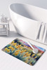 New Mexico Yucca Flower in Watercolor Memory Foam Bath/Kitchen Mat DAC1690 product image at NuMercy 3