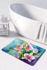 Orchids in Watercolor Memory Foam Bath/Kitchen Mat DAC1562 product image at NuMercy 3