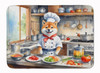 Shiba Inu The Chef Memory Foam Bath/Kitchen Mat product image at NuMercy
