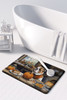 English Bulldog Fall Kitchen Pumpkins Memory Foam Bath/Kitchen Mat DAC1756 product image at NuMercy 3