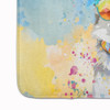 Alaskan Klee Kai Hippie Dawg Memory Foam Bath/Kitchen Mat product image at NuMercy 4