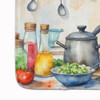 Cairn Terrier The Chef Memory Foam Bath/Kitchen Mat DAC6225 product image at NuMercy 4