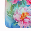Peonies in Watercolor Memory Foam Bath/Kitchen Mat DAC1595 product image at NuMercy 4
