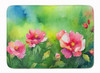 Iowa Wild Prairie Roses in Watercolor Memory Foam Bath/Kitchen Mat DAC1651 product image at NuMercy