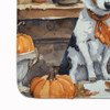 Jack Russell Terrier Fall Kitchen Pumpkins Memory Foam Bath/Kitchen Mat product image at NuMercy 4