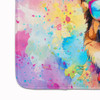German Shepherd Hippie Dawg Memory Foam Bath/Kitchen Mat DAC2510 product image at NuMercy 4