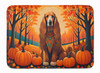 Afghan Hound Fall Memory Foam Bath/Kitchen Mat product image at NuMercy