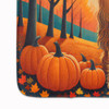 Afghan Hound Fall Memory Foam Bath/Kitchen Mat product image at NuMercy 4