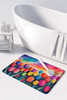 Tulips in Color Memory Foam Bath/Kitchen Mat product image at NuMercy 3