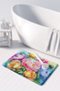 Peonies in Watercolor Memory Foam Bath/Kitchen Mat DAC1597 product image at NuMercy 3