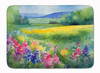 Massachusetts Mayflowers in Watercolor Memory Foam Bath/Kitchen Mat DAC1670 product image at NuMercy