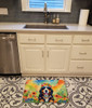 Bernese Mountain Dog Hippie Dawg Memory Foam Bath/Kitchen Mat DAC2458 product image at NuMercy 2