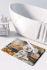 Bichon Frise Fall Kitchen Pumpkins Memory Foam Bath/Kitchen Mat DAC1741 product image at NuMercy 3