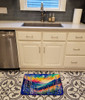Delphinium in Color Memory Foam Bath/Kitchen Mat product image at NuMercy 2