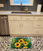 Kentucky Goldenrod in Watercolor Memory Foam Bath/Kitchen Mat DAC1657 product image at NuMercy 2