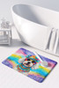 Bichon Frise Hippie Dawg Memory Foam Bath/Kitchen Mat DAC2464 product image at NuMercy 3