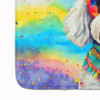 Bichon Frise Hippie Dawg Memory Foam Bath/Kitchen Mat DAC2464 product image at NuMercy 4