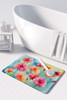 Carnations in Watercolor Memory Foam Bath/Kitchen Mat DAC1548 product image at NuMercy 3