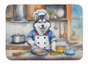 Siberian Husky The Chef Memory Foam Bath/Kitchen Mat product image at NuMercy