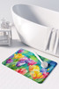 Freesias in Watercolor Memory Foam Bath/Kitchen Mat DAC1566 product image at NuMercy 3