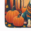 Pit Bull Terrier Fall Memory Foam Bath/Kitchen Mat product image at NuMercy 4