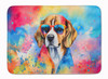 Beagle Hippie Dawg Memory Foam Bath/Kitchen Mat product image at NuMercy