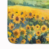 Kansas Sunflowers in Watercolor Memory Foam Bath/Kitchen Mat DAC1654 product image at NuMercy 4