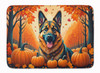 German Shepherd Fall Memory Foam Bath/Kitchen Mat product image at NuMercy
