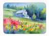 Massachusetts Mayflowers in Watercolor Memory Foam Bath/Kitchen Mat DAC1668 product image at NuMercy