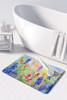 Texas Bluebonnets in Watercolor Memory Foam Bath/Kitchen Mat DAC1708 product image at NuMercy 3