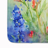 Texas Bluebonnets in Watercolor Memory Foam Bath/Kitchen Mat DAC1708 product image at NuMercy 4