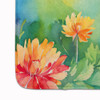 Chrysanthemums in Watercolor Memory Foam Bath/Kitchen Mat DAC1552 product image at NuMercy 4