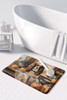 Cavalier Spaniel Fall Kitchen Pumpkins Memory Foam Bath/Kitchen Mat DAC1760 product image at NuMercy 3