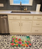 Roses in Watercolor Memory Foam Bath/Kitchen Mat DAC1607 product image at NuMercy 2