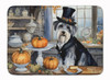 Schnauzer Fall Kitchen Pumpkins Memory Foam Bath/Kitchen Mat DAC1809 product image at NuMercy