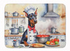 Doberman Pinscher The Chef Memory Foam Bath/Kitchen Mat product image at NuMercy