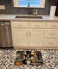 Boston Terrier Fall Kitchen Pumpkins Memory Foam Bath/Kitchen Mat DAC1747 product image at NuMercy 2