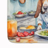 Basset Hound The Chef Memory Foam Bath/Kitchen Mat product image at NuMercy 4