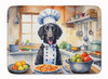 Curly-Coated Retriever The Chef Memory Foam Bath/Kitchen Mat product image at NuMercy